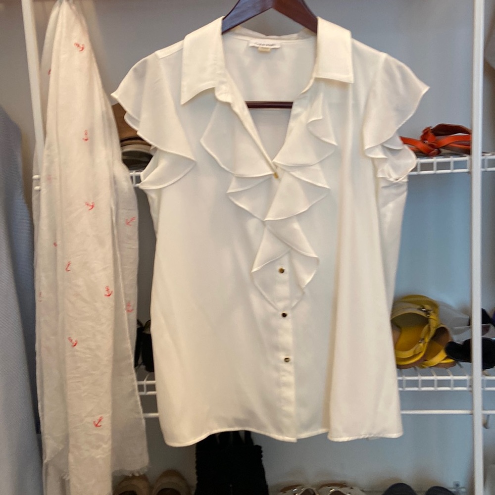 Off White Blouse - image 1